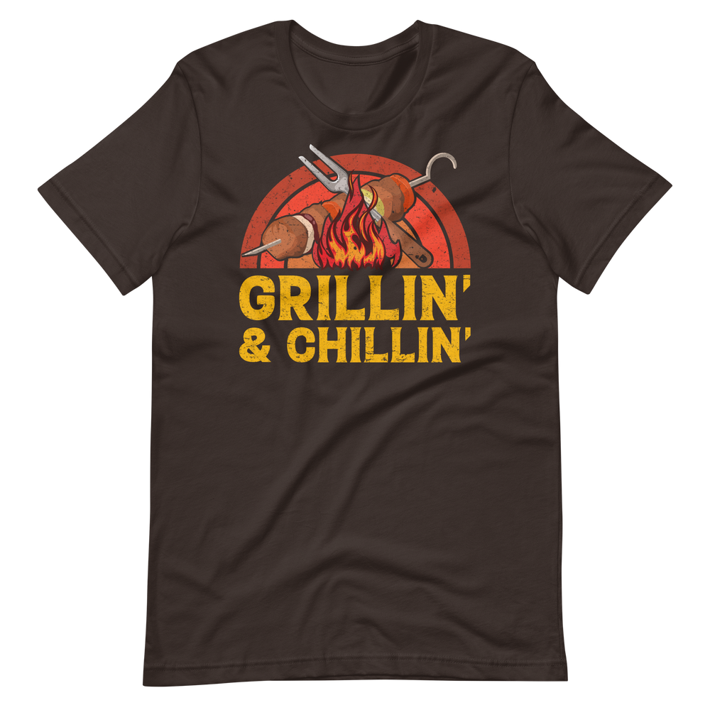 Grillin und Chillin. Entspannt grillen. T-Shirt