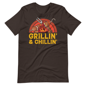 Grillin und Chillin. Entspannt grillen. T-Shirt