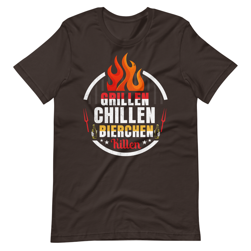 Grillen! Chillen! Bierchen Killen! T-Shirt