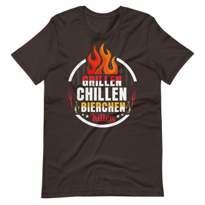 Grillen! Chillen! Bierchen Killen! T-Shirt