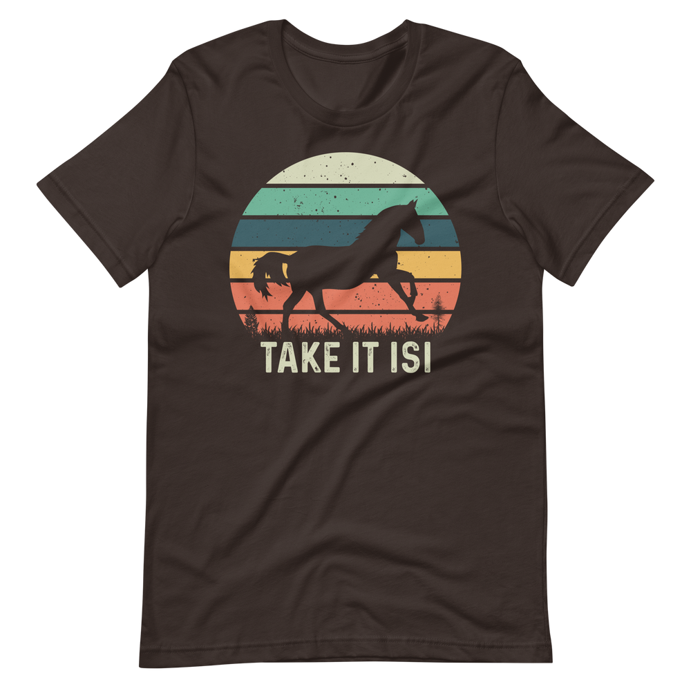 Pferde T-Shirt - Take it ISI!