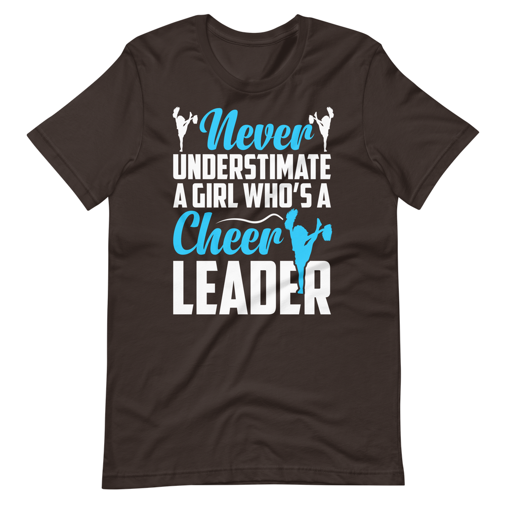 Cheerleader Shirt - Never Underestimate A Girl