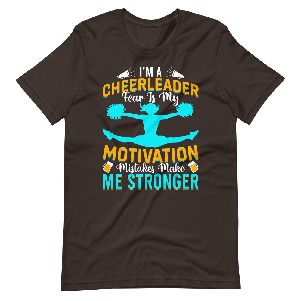 Motivation durch Angst - Cheerleader T-Shirt