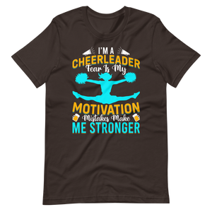 Motivation durch Angst - Cheerleader T-Shirt