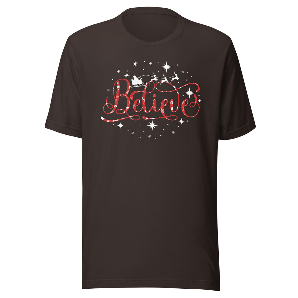 Glaube an Weihnachten - Inspirierendes T-Shirt für die festliche Jahreszeit