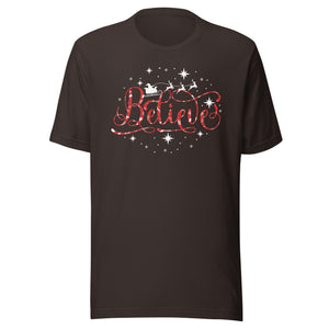 Glaube an Weihnachten - Inspirierendes T-Shirt für die festliche Jahreszeit