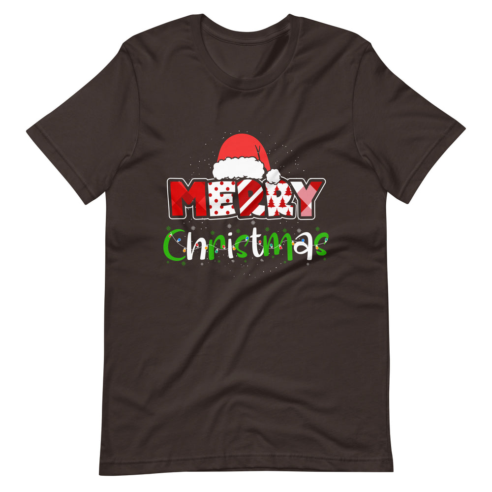 Merry Christmas Slogan - Frohe Weihnachten T-Shirt