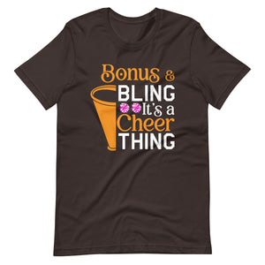Bonus und Bling – Ein Muss für Cheerleader! Cheerleading T-Shirt