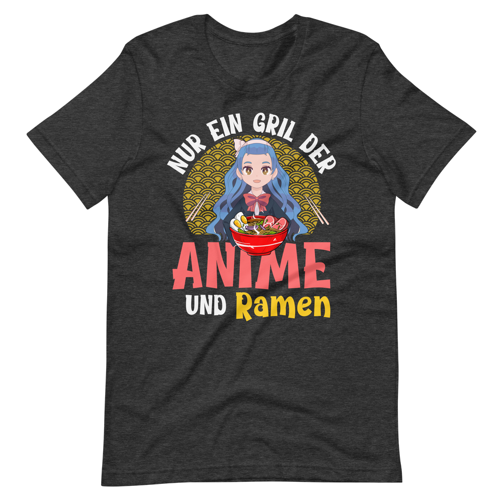 Anime und Ramen!! T-Shirt für wahre Anime-Liebhaber