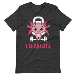 Liftalotl Anime! T-Shirt für Fitness- und Anime-Liebhaber