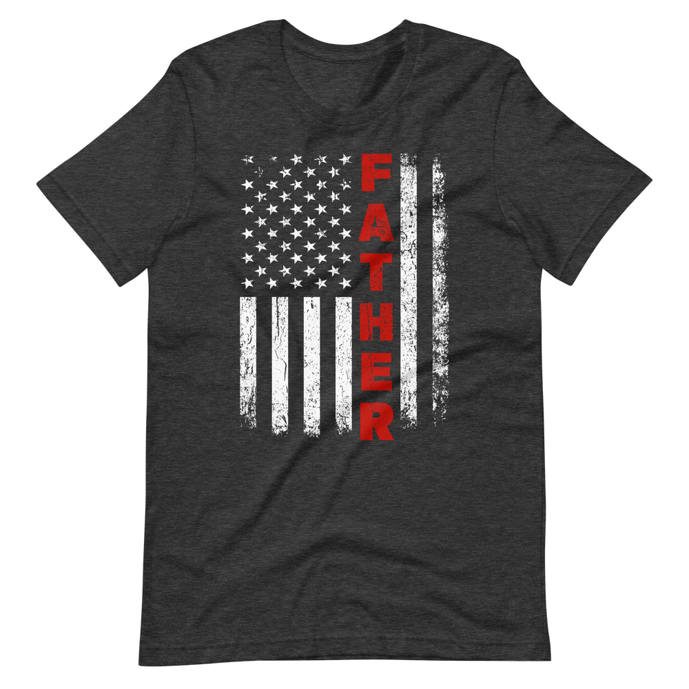 Vatertag T-Shirt mit US Flagge für den perfekten Fathers Day!