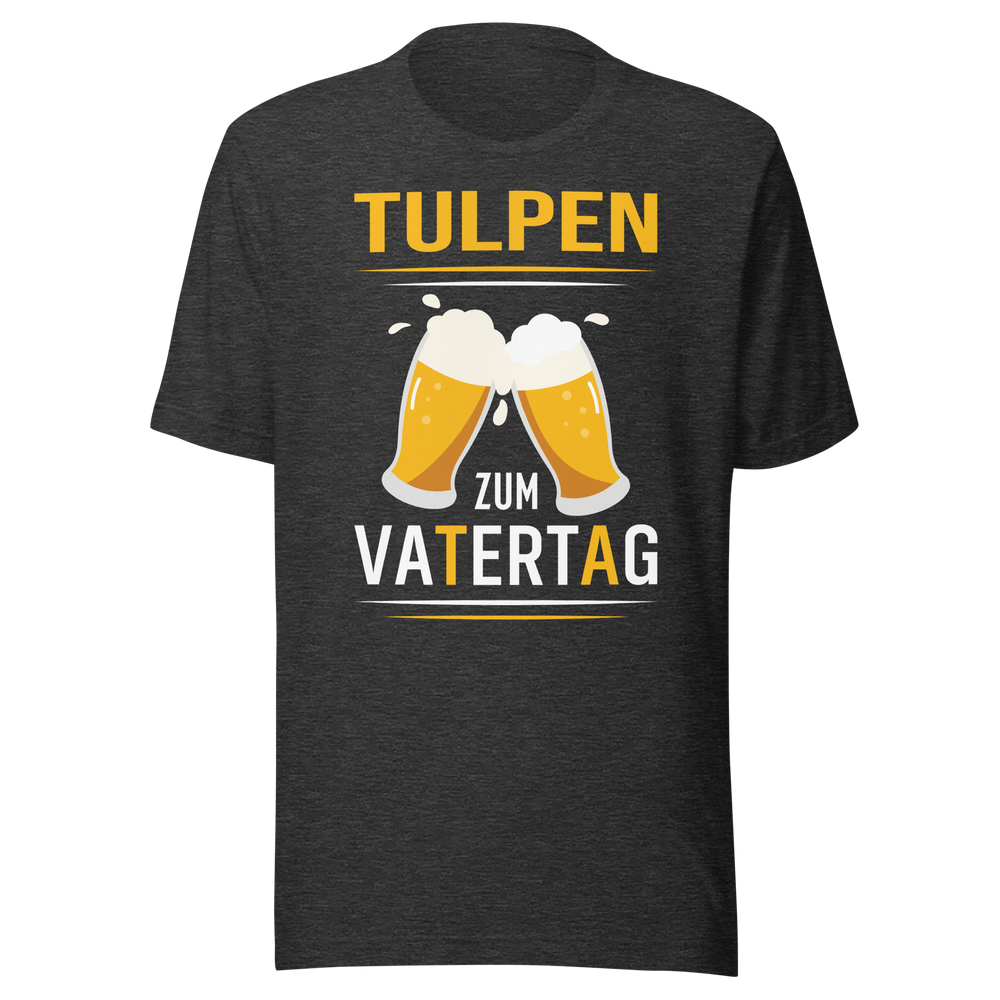 Tulpen zum Vatertag T-Shirt für Männer - Vatertagsgeschenk