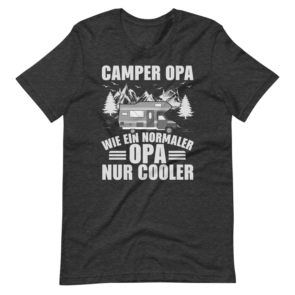 Camper Opa T-Shirt | Cooler Opa Camping Spruch Shirt