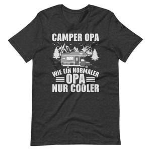 Camper Opa T-Shirt | Cooler Opa Camping Spruch Shirt