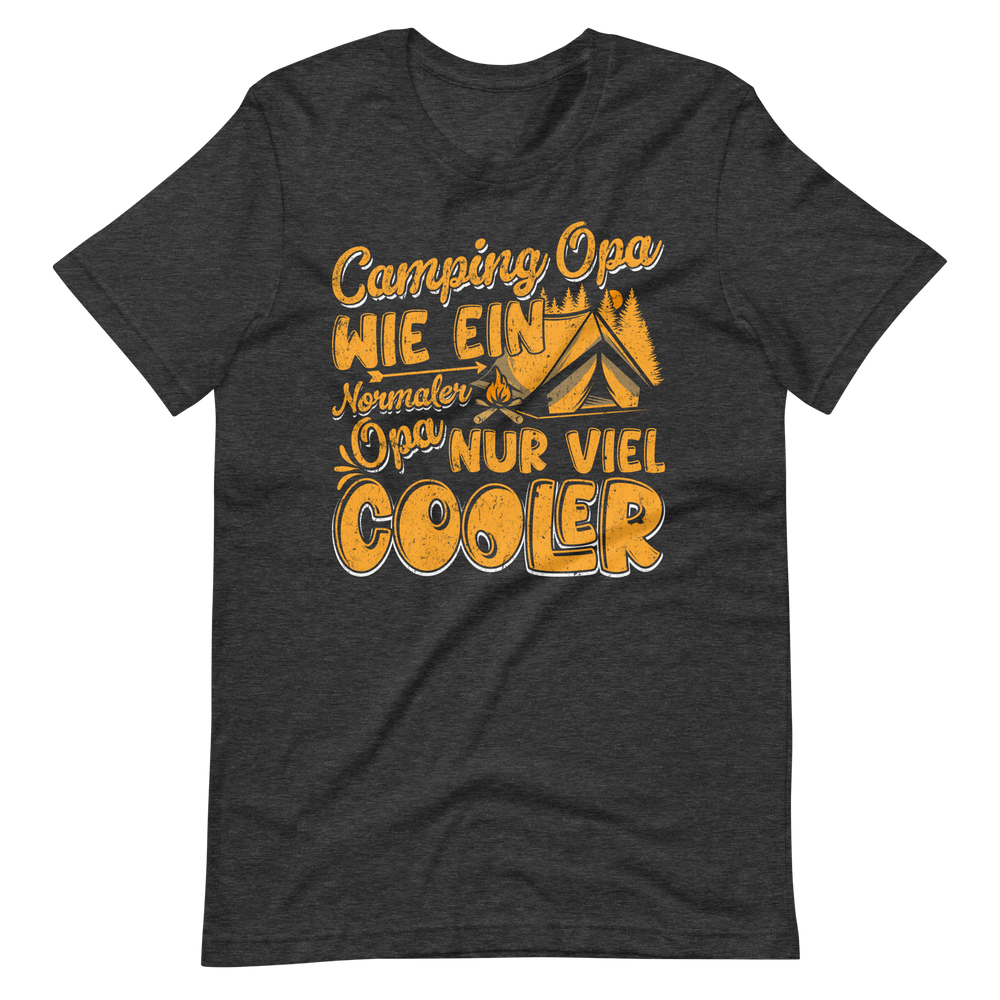 Witziges Camping Opa T-Shirt - Cooler als ein normaler Opa