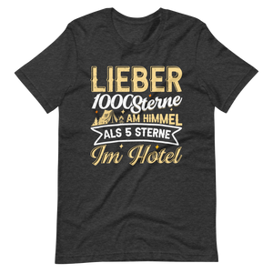 Lieber 1000 Sterne am Himmel T-Shirt