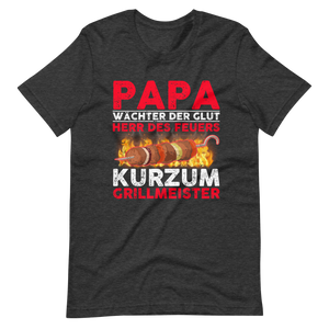 Grillmeister T-Shirt für Papas - Lustiges Geschenk für Grillfans