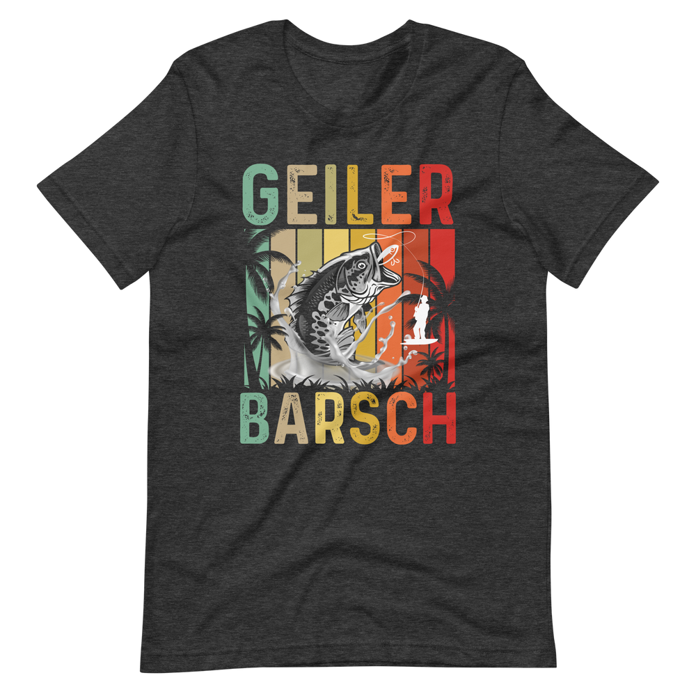 Kaufe jetzt mein T-Shirt "Geiler BARSCH - Barschangeln"