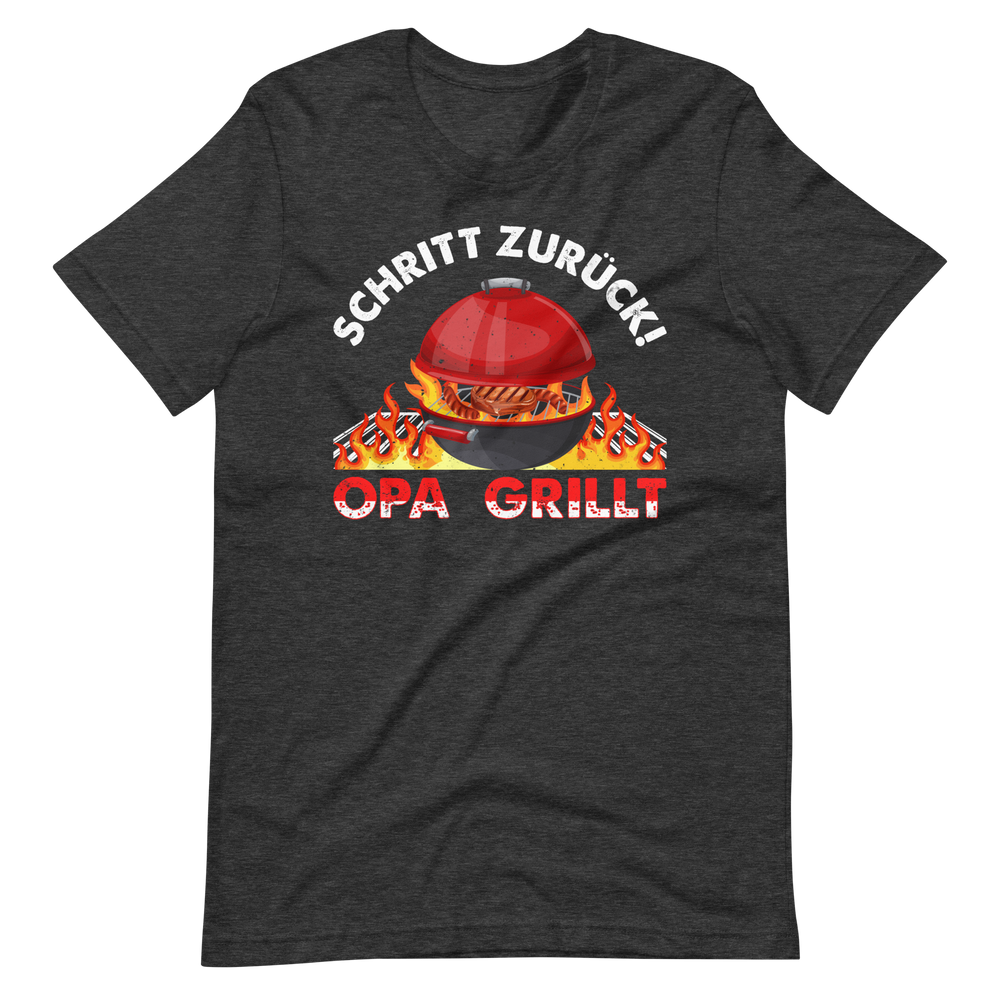 Schritt zurück! OPA grillt T-Shirt