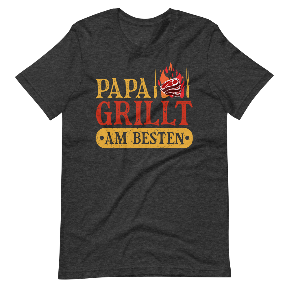 Papa GRILLT am besten! Lustiges BBQ T-Shirt