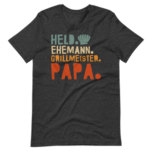 Held! Ehemann! Grillmeister! Papa! T-Shirt