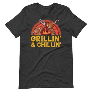 Grillin und Chillin. Entspannt grillen. T-Shirt
