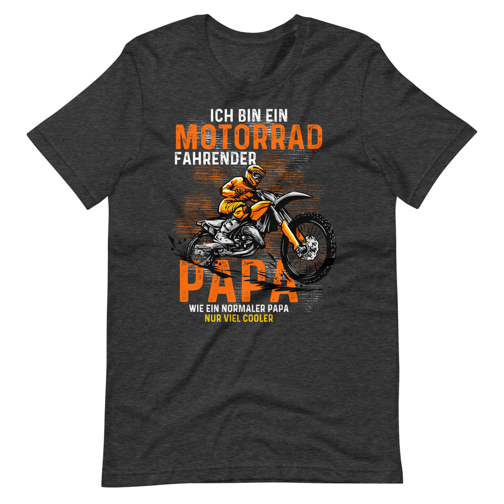 Motocross Papa T-Shirt | Cooler Spruch für Väter | Lustiges Geschenk