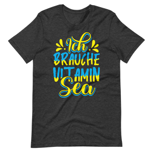 Lustiges T-Shirt "Vitamin SEA!" für Strandliebhaber | Baumwollqualität