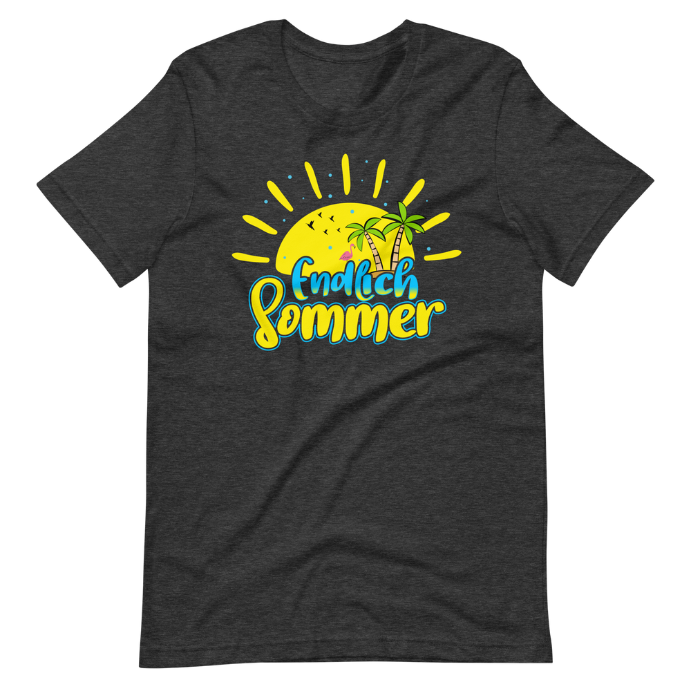 Sommer-T-Shirt "Endlich Sommer! Fun Style!" | Lässiger Look