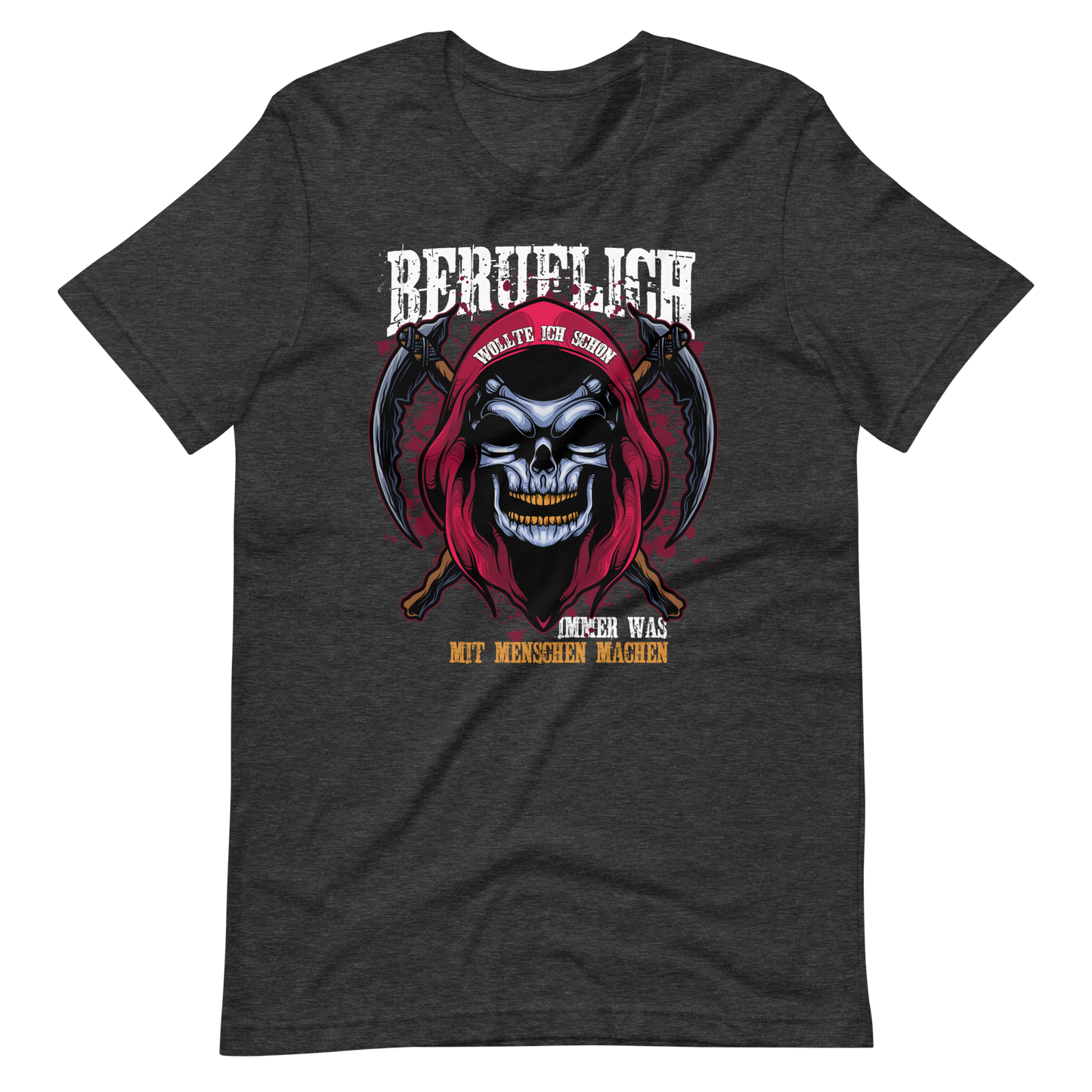 Lustiges T-Shirt "Beruflich mit Menschen!" | Witziger Spruch