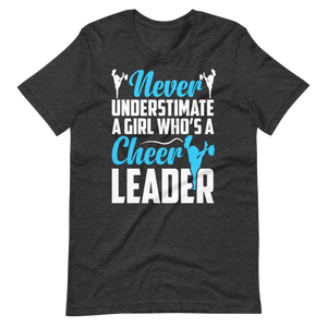 Cheerleader Shirt - Never Underestimate A Girl