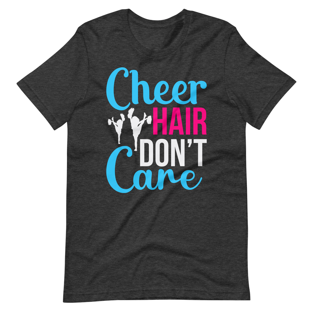 Cheer Hair Don't Care – Tolles Cheerleader Shirt