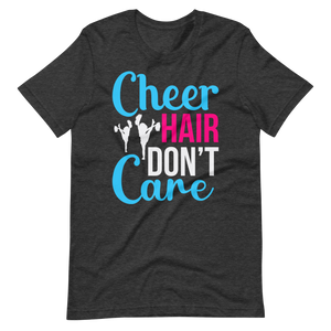 Cheer Hair Don't Care – Tolles Cheerleader Shirt