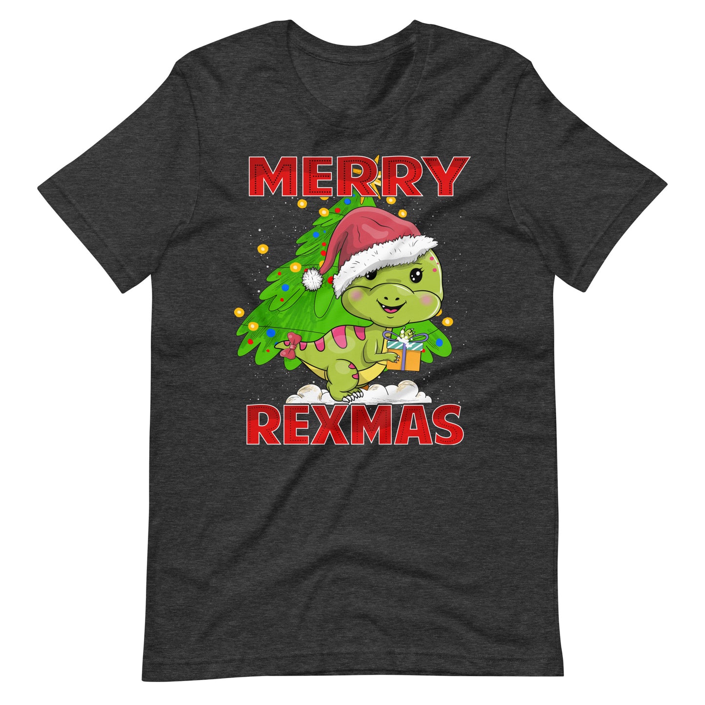 Merry REXMAS - Lustiges Weihnachtsdesign T-Shirt