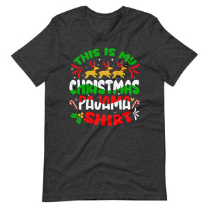 My Christmas Pajama Shirt. Funny Weihnachten