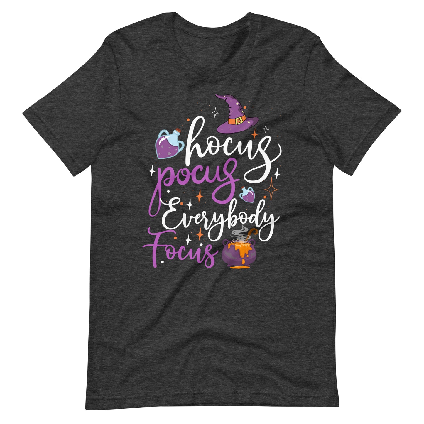Halloween T-Shirt: Hocus Pocus, Everybody Focus - Spaßiger Gruselzauber