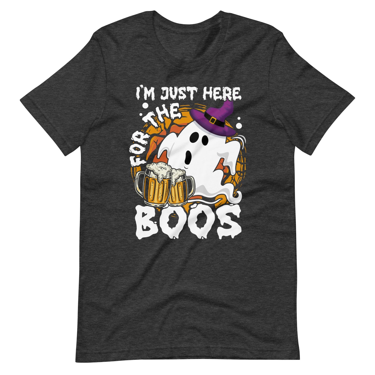 Halloween T-Shirt: I am just here for the BOOS! Lustiges Gruselshirt