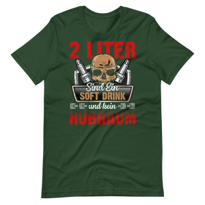 2 Liter Hubraum Softdrink T-Shirt | Lustiger Autoliebhaber Spruch