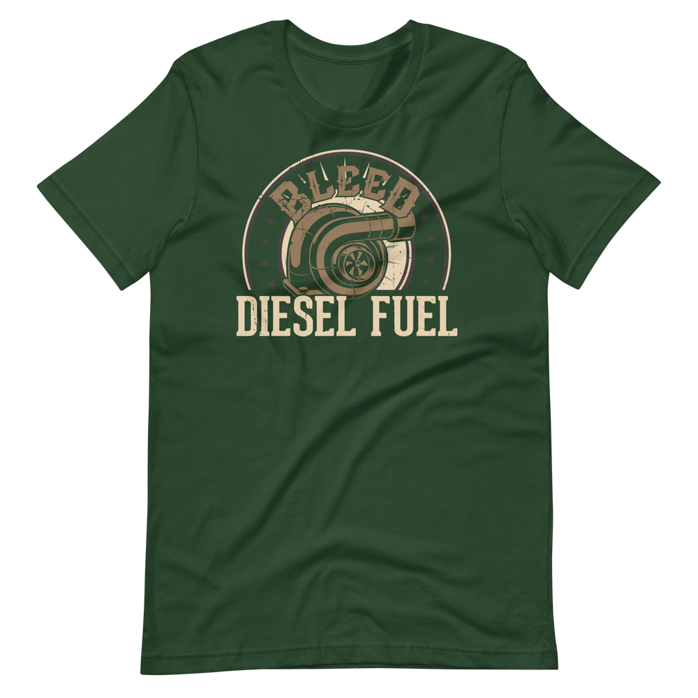 Bleed Diesel Fuel T-Shirt - Coole Diesel-Fans Kleidung