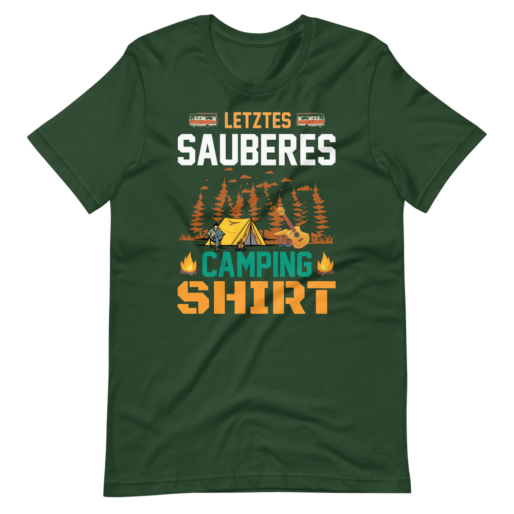 Camping Shirt: Letztes sauberes Exemplar