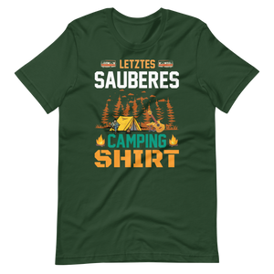 Camping Shirt: Letztes sauberes Exemplar