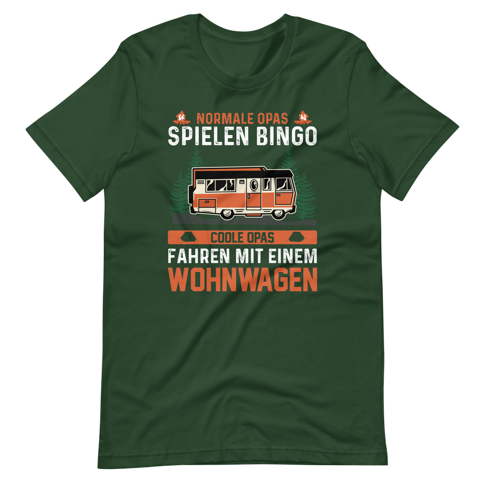 COOLE Opas fahren Wohnwagen! Lustiges T-Shirt für Camping-Fans