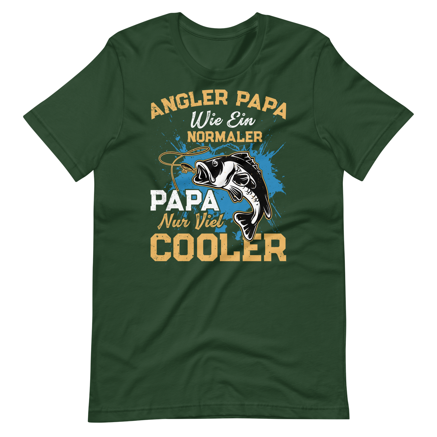Angler Papa T-Shirt - Cooler als normaler Papa