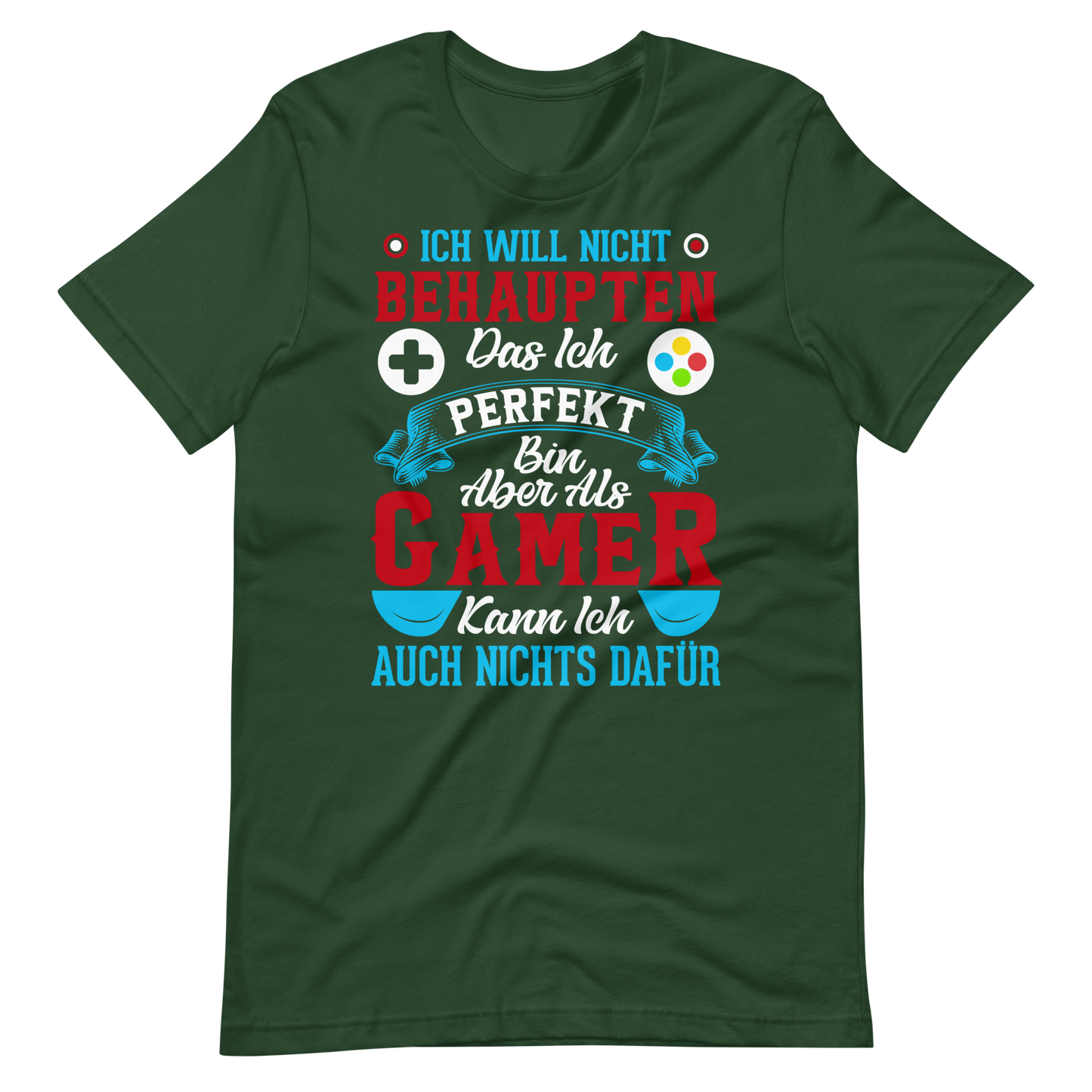 Ich bin als Gamer PERFEKT! - Lustiges T-Shirt für Videospiel-Liebhaber