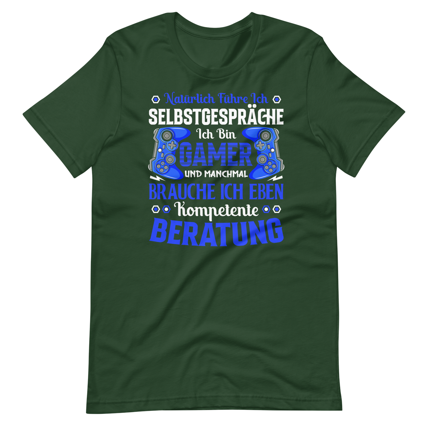 Lustiges Gaming T-Shirt - Ich bin der Gamer, der Selbstgespräche führt