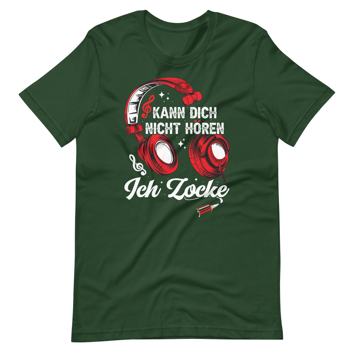Kann dich nicht hören! ICH ZOCKE! T-Shirt für Gamer