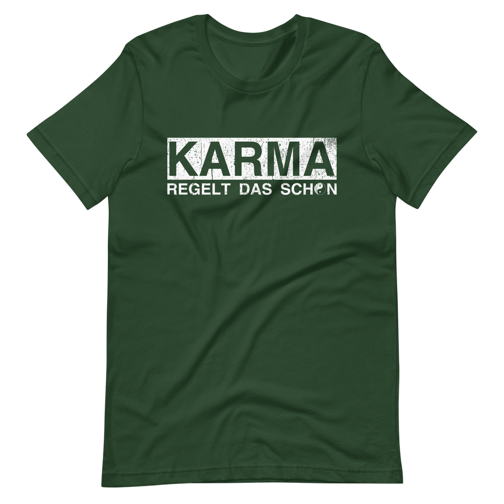 Karma regelt das schon! T-Shirt - Lustiger Spruch, cooles Design