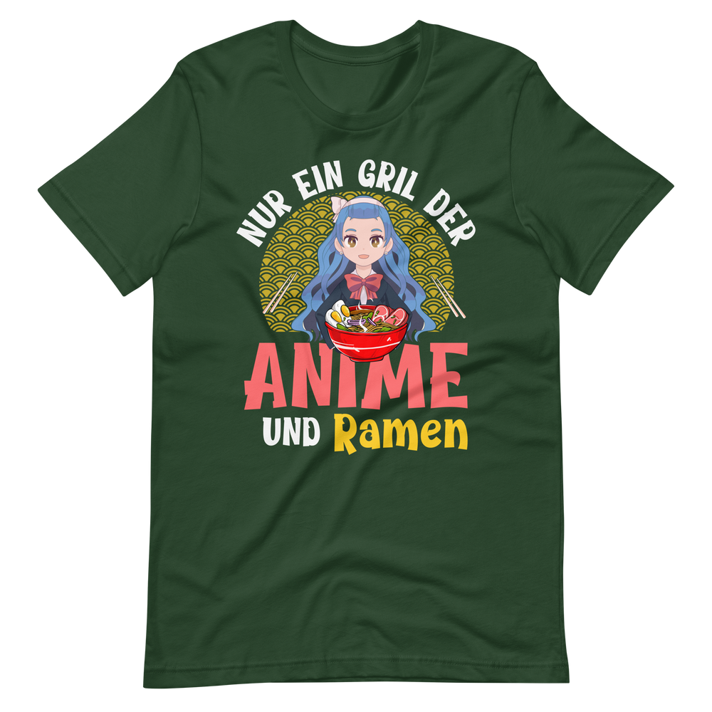 Anime und Ramen!! T-Shirt für wahre Anime-Liebhaber