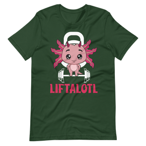 Liftalotl Anime! T-Shirt für Fitness- und Anime-Liebhaber