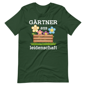 Gärtner aus Leidenschaft T-Shirt | Gartenarbeit T-Shirt